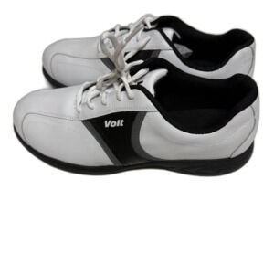New VOIT Golf Footwear~White/Black Men’s Golf Shoes Size 12